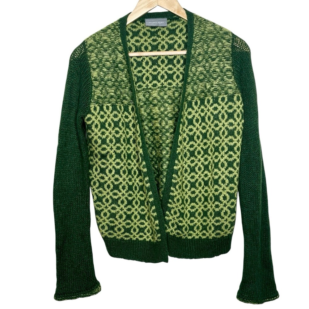 Mohair Cardigan Womens S/M Indie Earthy Forest Fairy Folk Cottagecore goblincore